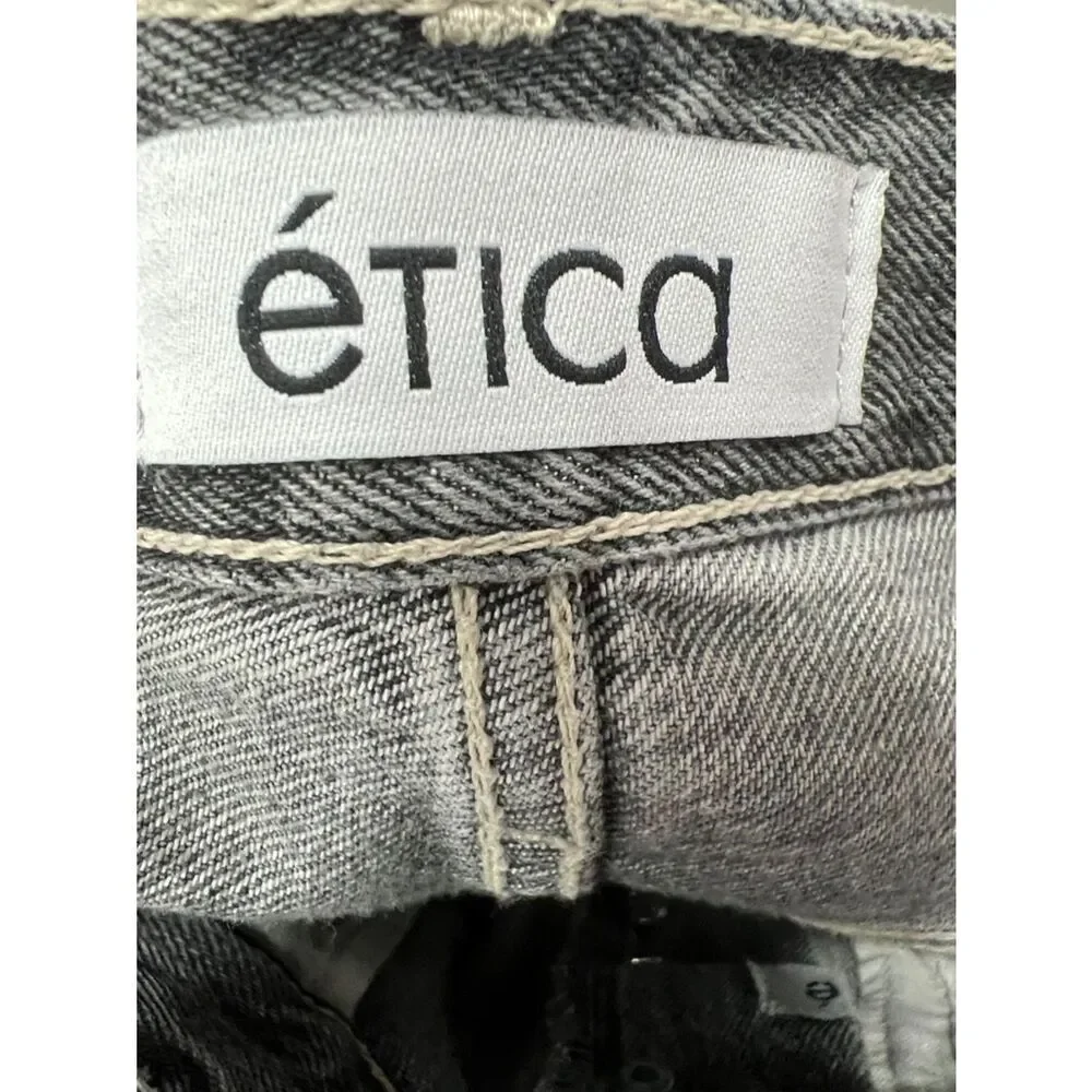 Etica Gray denim Brandy Long short in Quartzsite size 25 New